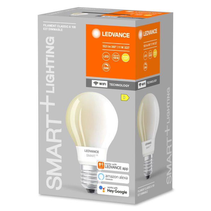 Ledvance SMART Ampoule LED E27 11W 1521Lm 2700K WiFi Dimmable Ledvance SMART Ampoule LED E27 11W 1521Lm 2700K WiFi Dimmable