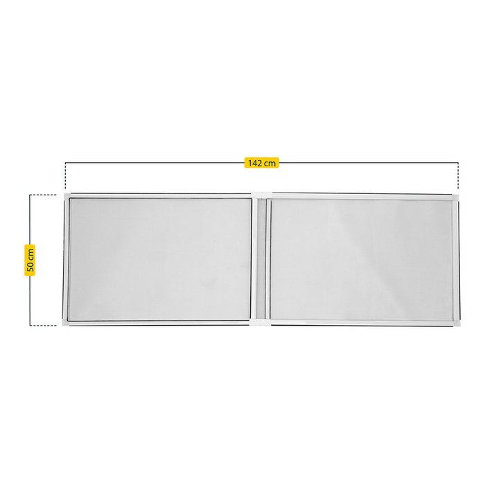 Moustiquaire Schellenberg 50 x 75-142 cm