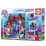 Educa Puzzles Progressifs Ariel - Lot de 4 puzzles (12, 16, 20 et 25 pièces)