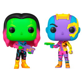 FUNKO Pop Marvel Gardiens de la Galaxie Blister 2 figurines Gamora & Nebula Exclusive