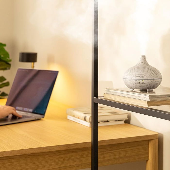 Cecotec Humidificateur ultrasonique Pure Aroma 150 Yang White 150 ml 7W LED aromathérapie