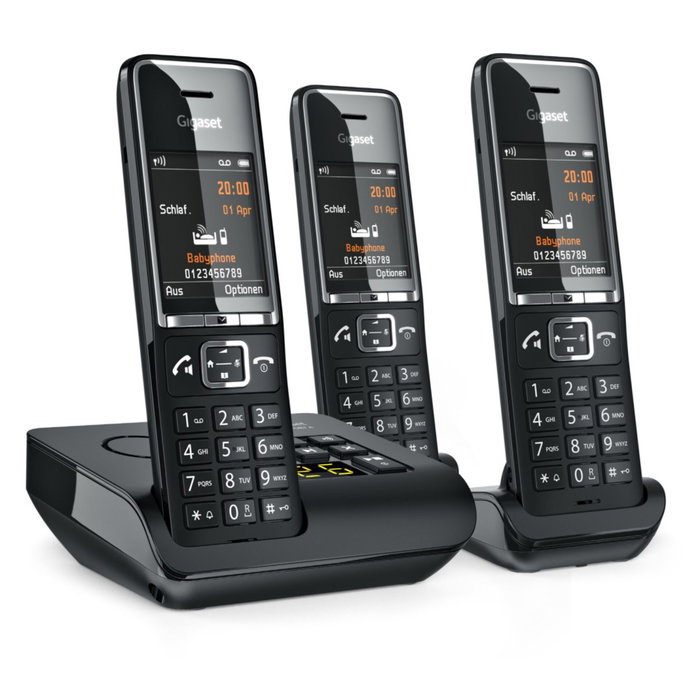 Gigaset COMFORT 550A Trio Noir/Chrome