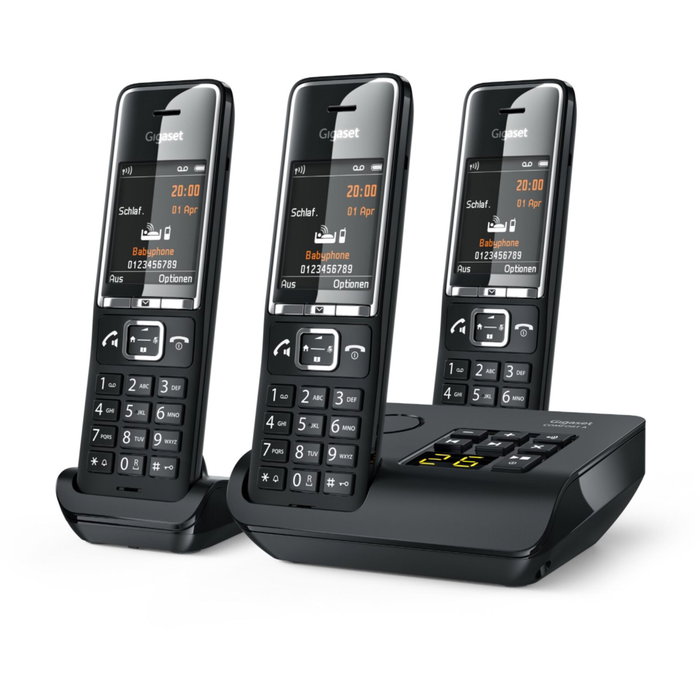 Gigaset COMFORT 550A Trio Noir/Chrome