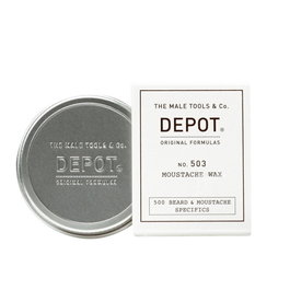 Depot - 500 Huile à Barbe et Cire à Moustache No. 503 - Stylisme avec Huile de Jojoba - Flacon de 30 ml