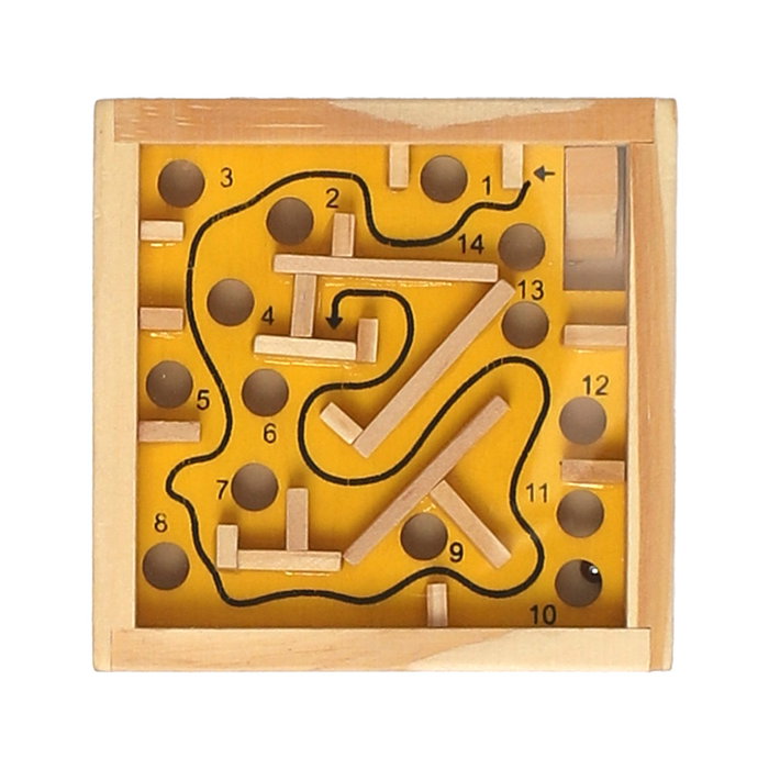 Mister Gadget Jeu de Labyrinthe en Bois - Modèles Assortis Mister Gadget Jeu de Labyrinthe en Bois - Modèles Assortis
