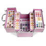 Aquarius Cosmetic Malette de maquillage complet Magic Studio Colorful Complete Case avec coffret (24x29x21 cm) pour enfant