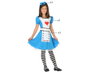 Atosa Déguisement Alicia Enfant Bleu