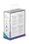Ultimate Guard Boulder Deckcase 40+ Boîte de rangement pour cartes à jouer standard, capacité jusqu'à 40 cartes double protection, dimensions 76x98.5x35 mm