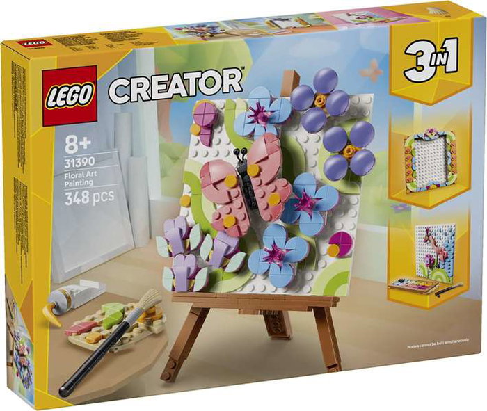 LEGO Creator 3-en-1 Tableau Floral 31390