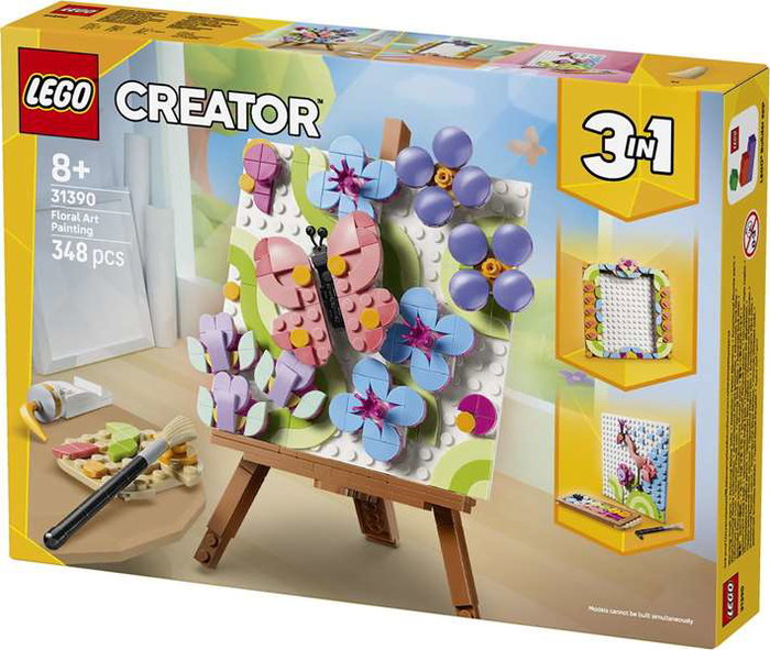 LEGO Creator 3-en-1 Tableau Floral 31390