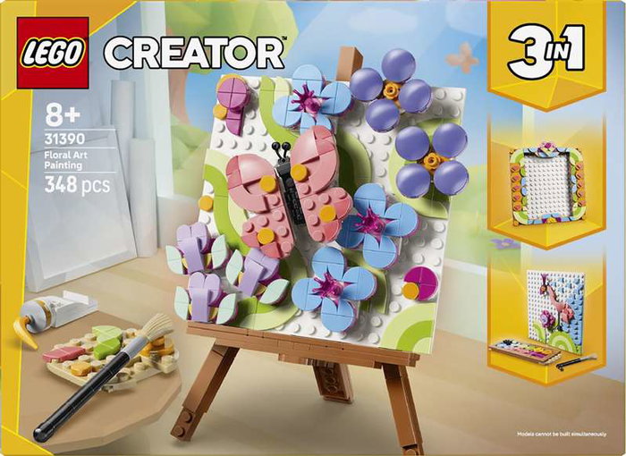 LEGO Creator 3-en-1 Tableau Floral 31390
