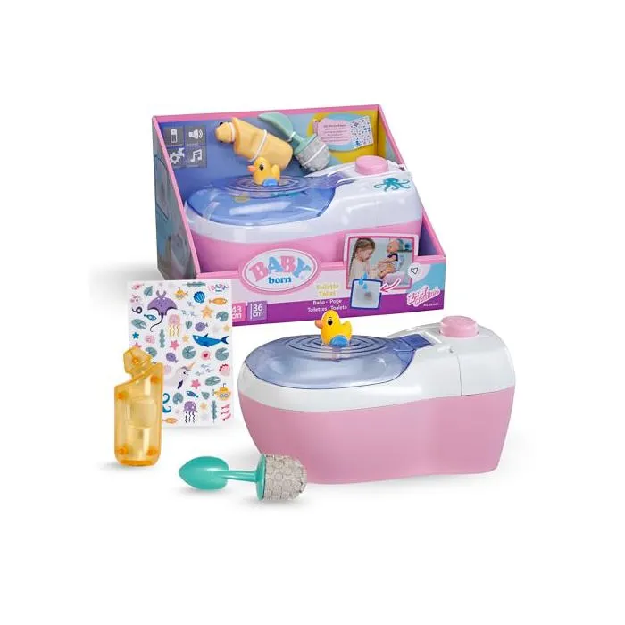 Zapf Creation BABY BORN Toilettes jouet avec sons et lumières