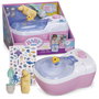 Zapf Creation - Poupée Baby Born Baño 837542 avec effets sonores aquatiques, mélodie amusante et autocollants de décoration pour le bain - Jeu pour enfants dès 3 ans