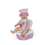 Zapf Creation - Poupée Baby Born Baño 837542 avec effets sonores aquatiques, mélodie amusante et autocollants de décoration pour le bain - Jeu pour enfants dès 3 ans