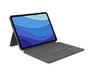 Logitech Combo Touch pour iPad Pro - Gris