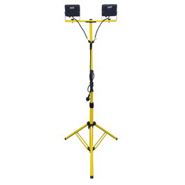 GSC Evolution Double projecteur LED 2x30W 6500K avec trépied
