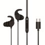 Conceptronic Brendan05B Écouteurs Intra-auriculaires USB-C Noir, Hi-Fi, Microréduction Bruit, Ergonomiques