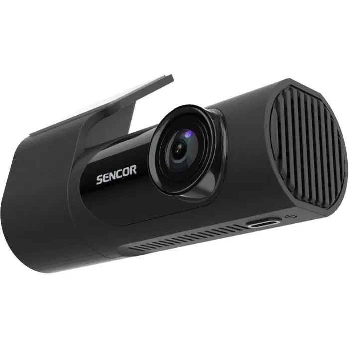 Sencor SCR 3400W - Caméra voiture WiFi 1080P Full HD, vision 120°, angle réglable, WDR, G-Sensor, microSD 128 Go Sencor SCR 3400W - Caméra voiture WiFi 1080P Full HD, vision 120°, angle réglable, WDR, G-Sensor, microSD 128 Go