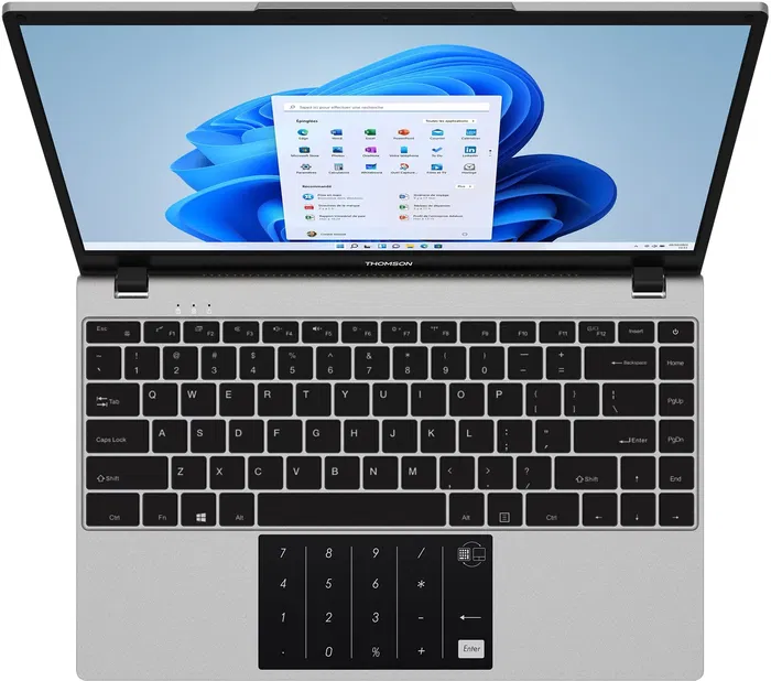 Thomson N14N8SL256S+ PC Portable Neo Go 14" Processeur Intel N100 8 Go RAM 256 Go SSD Argent