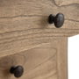 BigBuy Home Table de Nuit Naturel bois mindi 40 x 30 x 72 cm