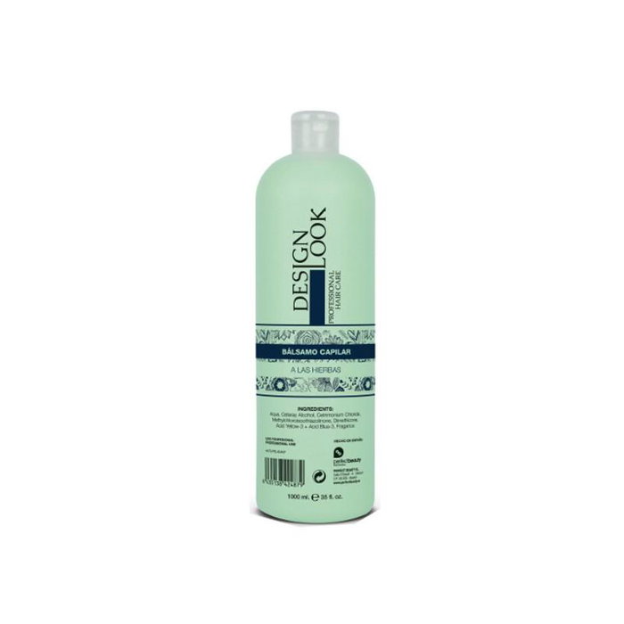 Design Look Balsam Capillaire aux Herbes - Conditionneur démêlant et volumisant pour tous types de cheveux - 1000 mL Design Look Balsam Capillaire aux Herbes - Conditionneur démêlant et volumisant pour tous types de cheveux - 1000 mL