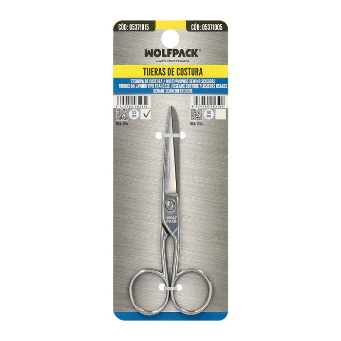 WOLFPACK LINEA PROFESIONAL Ciseaux de couture 125 mm