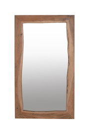 GINER Y COLOMER Miroir en Bois de Mango Marron avec Cadre en Acacia Naturel - Miroir Artisanal