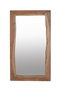 GINER Y COLOMER Miroir en Bois de Mango Marron avec Cadre en Acacia Naturel - Miroir Artisanal