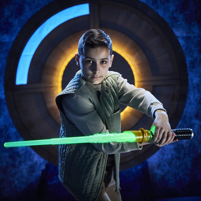 Hasbro Star Wars Sabre laser Cristal Kyber avec 10 cristaux Hasbro Star Wars Sabre laser Cristal Kyber avec 10 cristaux