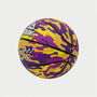 Ballon de basket Peak Peak Camo Ball Jaune Violet (Taille 5)