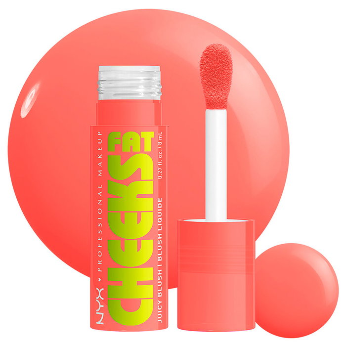 Nyx Professional Make Up FAT CHEEKS Blush Liquide Hydratant N° 01-Papaya Plump 8 ml