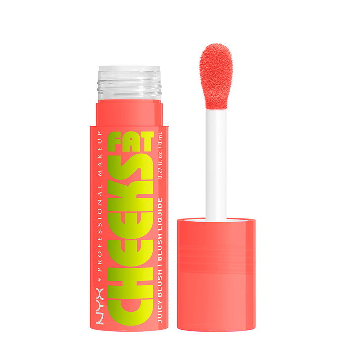 Nyx Professional Make Up FAT CHEEKS Blush Liquide Hydratant N° 01-Papaya Plump 8 ml