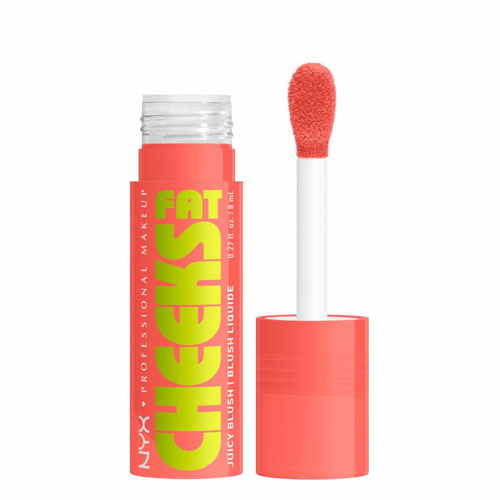 Nyx Professional Make Up FAT CHEEKS Blush liquide n° 01-Papaya Plump 8 ml