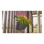 Artevasi Pot de fleurs pour balcon Capri Individ - Gris anthracite - 11L