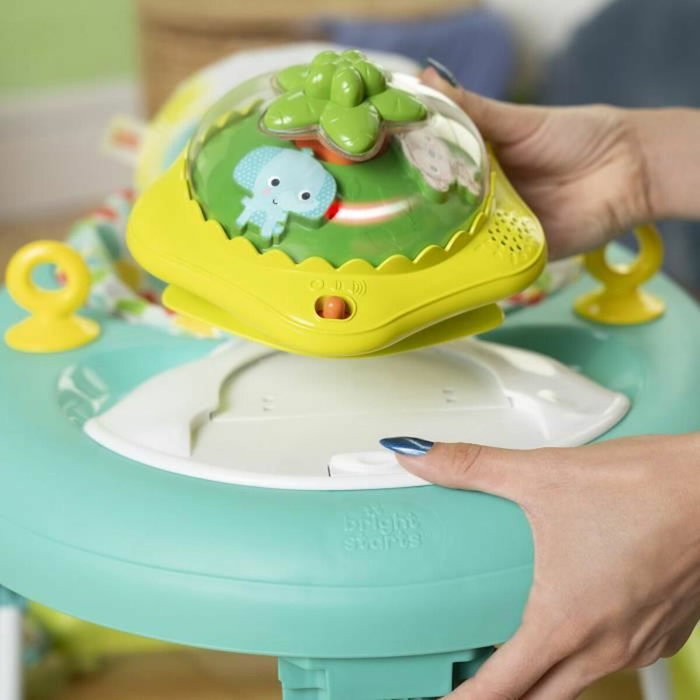 Bright Starts Trotteur Wanderlights 2-en-1 Pliable et Évolutif
