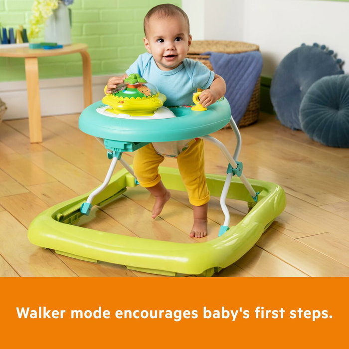 Bright Starts Trotteur Wanderlights 2-en-1 Pliable et Évolutif