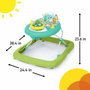 Bright Starts Trotteur Wanderlights 2-en-1 Pliable et Évolutif