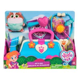 Spin Master Mallette de vétérinaire Vida The Vet 6069852 avec peluche Popcorn, jouet pour enfants dès 3 ans, multilingue