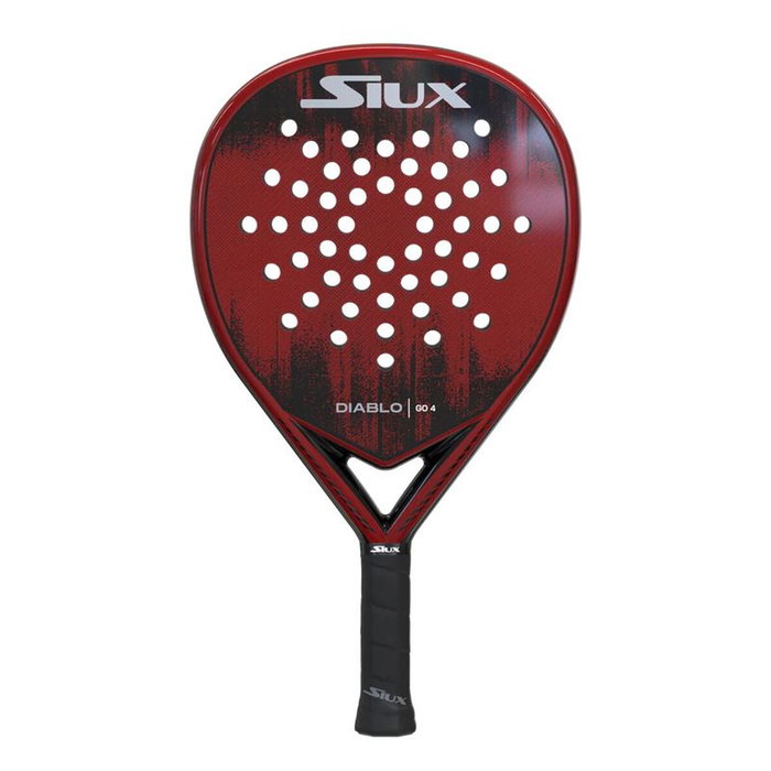 Raquette de Padel Siux Diablo Go 4 Rouge foncé Carbone EVA Raquette de Padel Siux Diablo Go 4 Rouge foncé Carbone EVA