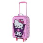 Karactermania Maleta Trolley Soft 3D Valise à Roues Hello Kitty Playful 33x17x52 cm - Valise Cabine Enfant à partir de 3 ans