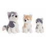 Creaciones Llopis Peluche Husky Sultan 22 cm Gris/Marron