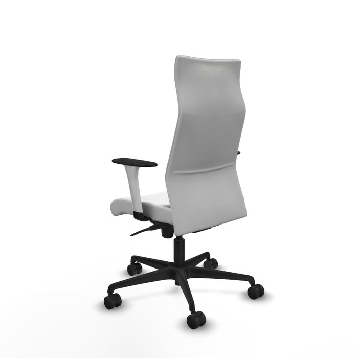 Piqueras Y Crespo Fauteuil Albacete blanc avec mécanisme synchrone