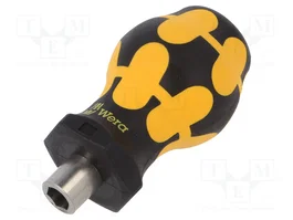WERA Tournevis STUBBY ESD avec poignée C6,3mm