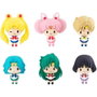 Megahouse Pack de 6 Figurines Chokorin Mascot 5 cm Acrylique ABS