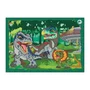 Clementoni Supercolor 4 In 1 - Puzzle Jurassic World Progressif Enfants 3+ Ans - 12, 16, 20, 24 Pièces - 4 Images Différentes - Fabriqué en Italie