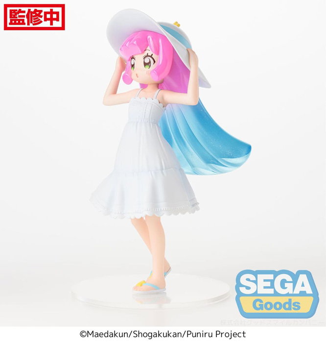 Puniru is a Kawaii Slime statuette Luminasta PVC Puniru A Kawaii Me in the Cool Summer Resort 18 cm Puniru is a Kawaii Slime statuette Luminasta PVC Puniru A Kawaii Me in the Cool Summer Resort 18 cm