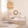 Roba Lit Montessori au sol 70 x 140 cm - Stone Washed / Écru