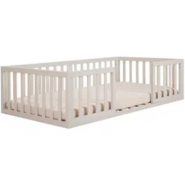 Roba Lit Montessori au sol 70 x 140 cm - Stone Washed / Écru