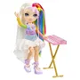 Rainbow High Jr High - Poupée Fashion Rock Band Amaya, 22 cm - Avec Tenue et Accessoires - À Collectionner - À Partir de 4 Ans