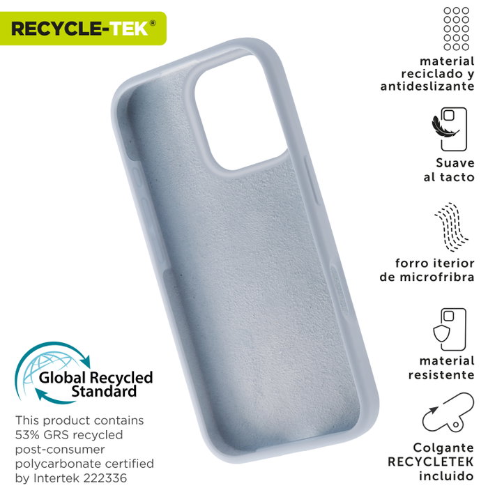 Muvit Recycletec Coque en Silicone Liquide pour Apple - Écologique